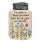 How Much You Are Loved Resin Mason Jar (Pack of 2)