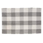 Gray Buffalo Check Door Mat 36x24