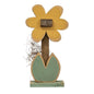 Wooden Spring Daisy On Base 4 Asstd.