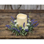 LED Timer Pillar w/Lavender Candle Ring G2519800 By CWI Gifts