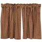 2/Set Burgundy Check Tiers 36" x 36"