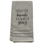 Mind Your Biscuits Dish Towel 20x28  (Pack of 4)