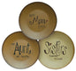 Mom Aunt Sister Plate 3 Asstd. (Pack of 4)