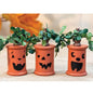 Jack O Lantern Wooden Spool 3 asstd.  (Pack of 4)
