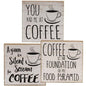 You Had Me At Coffee Block 3 asstd. (Pack of 4)