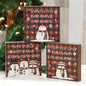 Best Friends are Flakes Block 3 Asstd. (Pack of 4)