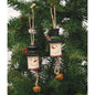 Spool Snowman Ornament 2 Asstd. (Pack of 4)