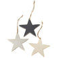 3/Set Large Wooden Star Ornaments (Pack of 4)