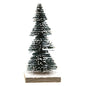 Primitive Snowy Tree Large  (Pack of 4)