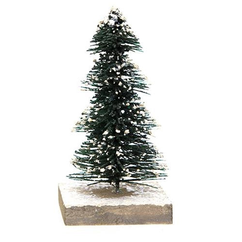 Primitive Snowy Tree Small (Pack of 4)