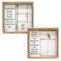Grateful & Thankful Days Box Sign 2 Asstd. (Pack of 2)