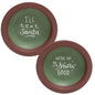 I'll Text Santa Dish Cup 2 Asstd. (Pack of 4)