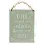 Full of Class & Sass Beaded Sign (Pack of 4)