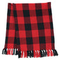 Red & Black Buffalo Check Runner 72"
