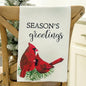 Season's Greetings Cardinal Dish Towel (Pack of 2)