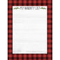 My Naughty List Mini Notepad (Pack of 4)