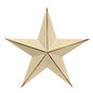 Distressed White Barn Star 12" (Pack of 4)