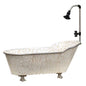 2/Set Vintage Bathtub Planters