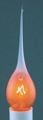 Amber Silicone Bulb Non-flicker (Pack of 4)