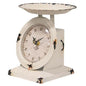 Farmhouse White Old Town Scale Clock