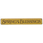 Spring Blessings Engraved Block 12" (Pack of 4)
