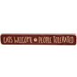 Cats Welcome People Tolerated Engraved Block 12" (Pack of 4)