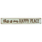 This is Our Happy Place Engraved Block 12" (Pack of 4)