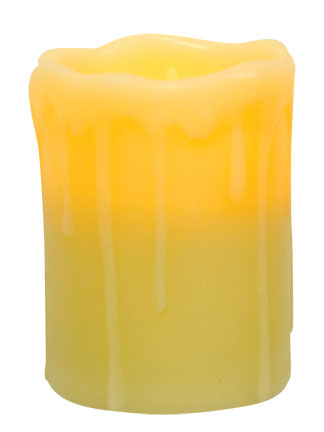 4" Ivory Remote Pillar (Pack of 2)