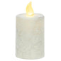 Rustic White Pillar Candle 2.25" x 4" (Pack of 4)