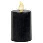 Black Gloss Pillar Candle 2.25" x 4" (Pack of 4)