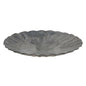 Graywashed Tin Fluted Candle Pan 4.5" (Pack of 4)