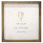 *Framed Watercolor Art Rise - 2 asst.