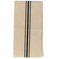 Cream & Black Grain Sack Long Runner (Pack of 2)