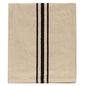 Cream & Black Grain Sack Short Runner (Pack of 2)