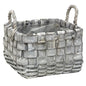 2/Set Square Graywashed Planter Baskets