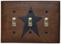 Star Triple Switch Plate Cover