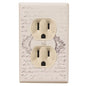 Vintage Postcard Outlet Cover (Pack of 2)