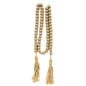 Natural Wood Bead Garland 60"
