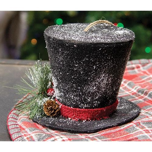 Small Black Top Hat (Pack of 2)