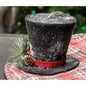 Small Black Top Hat (Pack of 2)