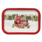 Red Truck Tray 13.5" x 9"  (Pack of 4)