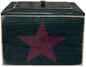 Black Wood Recipe Box