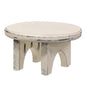 Distressed Wooden Riser 8" x 4.25" Farmhouse White