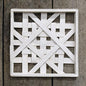 Whitewash Square Woven Frame 12" (Pack of 2)