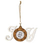Joy Picture Frame Ornament (Pack of 4)