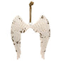 Hanging Shabby Chic Angel Wings Large (Pack of 2)