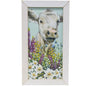 Field Day Print 9x18 White Frame