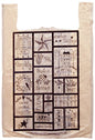 100/Pkg Primitive Blessings Plastic Bags 30 x20 x10"