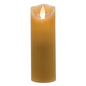 Slender Tan Flicker Candle 6"