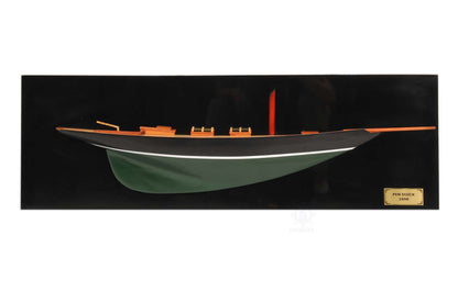 Pen Duick Half-Hull Scaled Model Boat Yacht Handmade